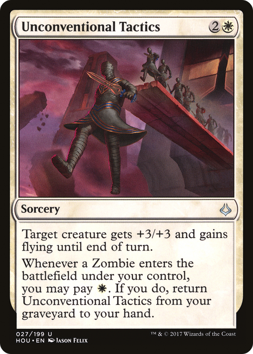 Unconventional Tactics (HOU-027) [Hour of Devastation] Foil MTG Single Wizards of the Coast