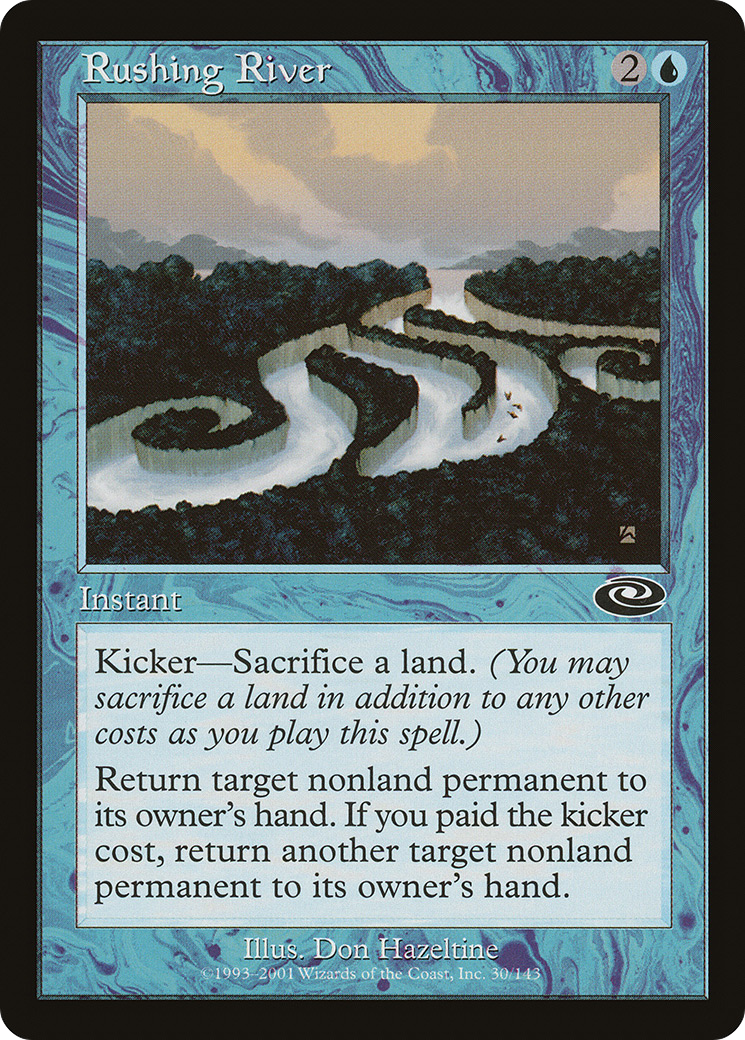 Rushing River (PLS-030) [Planeshift] MTG Single Wizards of the Coast