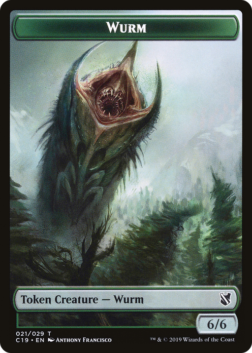 Wurm (TC19-021) [Tokens] Commander 2019 Tokens MTG Single Wizards of the Coast