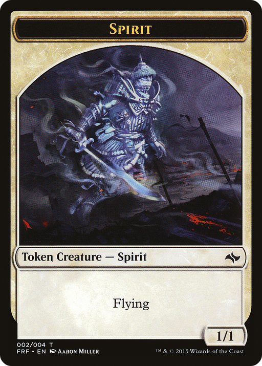 Spirit (FRF-002) [Tokens] Fate Reforged Tokens MTG Single Wizards of the Coast