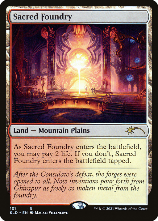 Sacred Foundry (SLD-131) [Secret Lair Drop] MTG Single Wizards of the Coast
