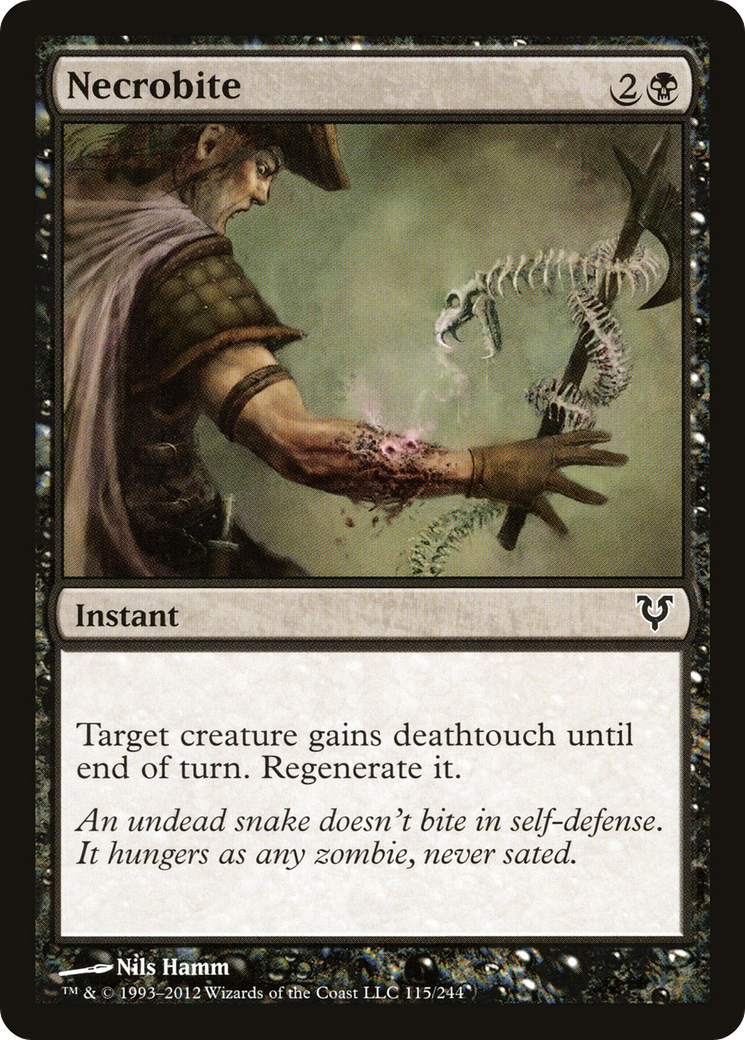 Necrobite (AVR-115) [Avacyn Restored] MTG Single Wizards of the Coast