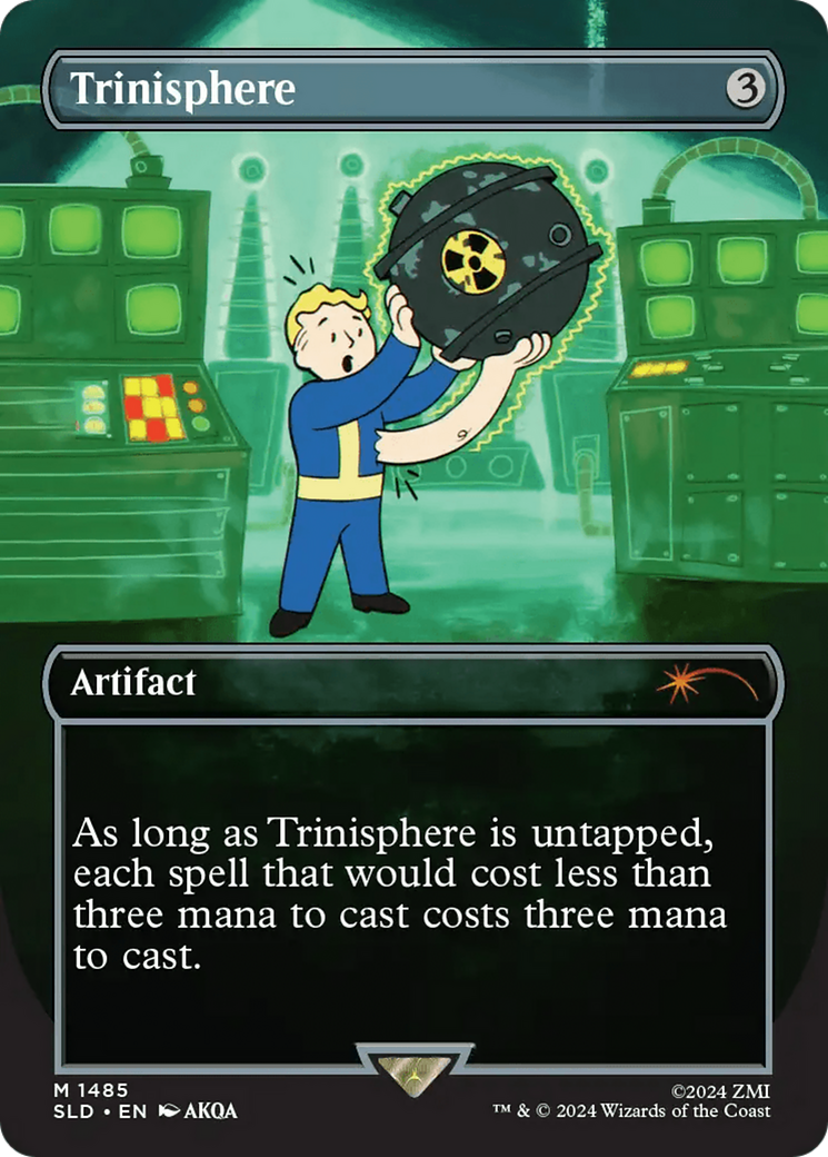 Trinisphere (SLD-1485) [Secret Lair] Drop (Borderless) MTG Single Wizards of the Coast