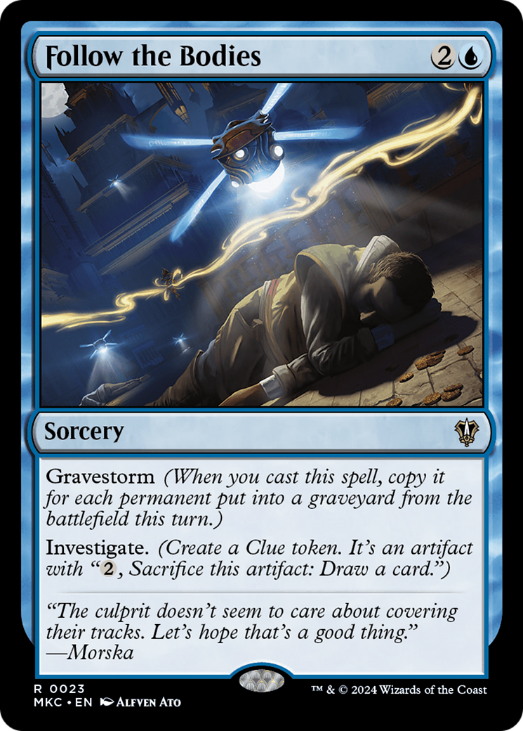 Follow the Bodies (MKC-023) [Murders at Karlov Manor Commander] MTG Single Wizards of the Coast