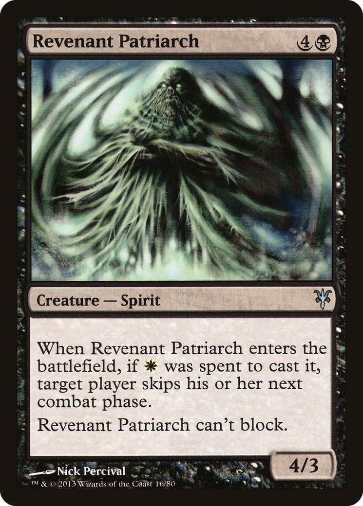 Revenant Patriarch (DDK-016) [Misc] Duel Decks: Sorin vs. Tibalt MTG Single Wizards of the Coast