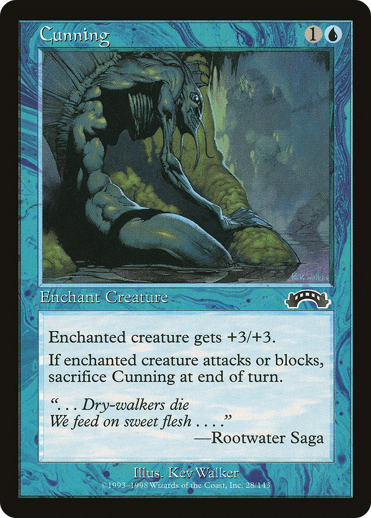 Cunning (EXO-028) [Exodus] MTG Single Wizards of the Coast