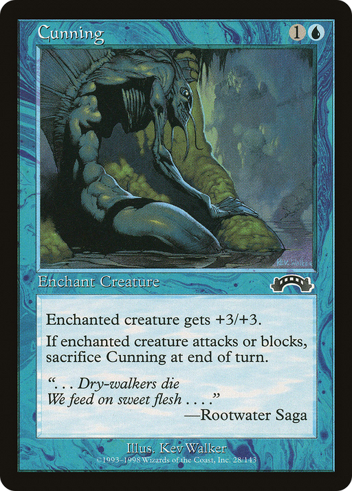 Cunning (EXO-028) [Exodus] MTG Single Wizards of the Coast