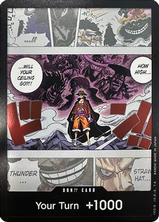 DON!! Card (Manga) (Double Pack Set Volume 2) [Awakening of the New Era] Foil One Piece Single Bandai