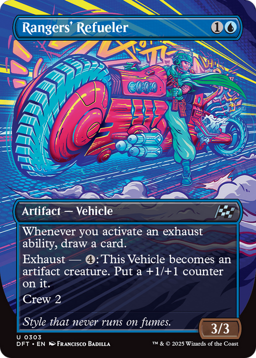 Rangers' Refueler (DFT-303) [Aetherdrift] (Borderless) MTG Single Wizards of the Coast