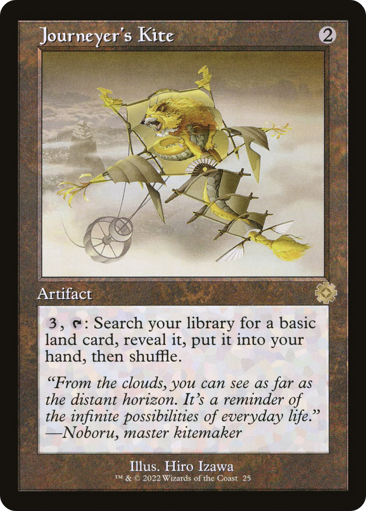 Journeyer's Kite (BRR-025) [The Brothers' War Retro Artifacts] MTG Single Wizards of the Coast