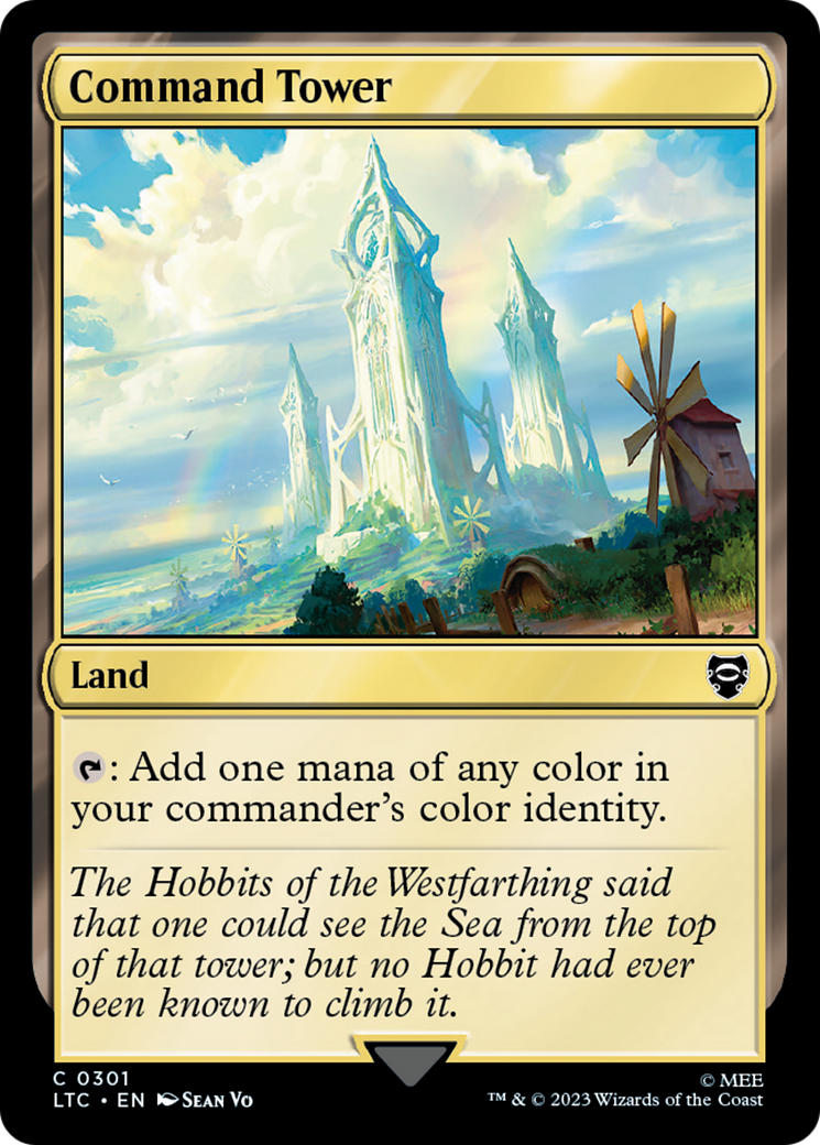 Command Tower (LTC-301) [Tales of Middle-earth Commander] MTG Single Wizards of the Coast