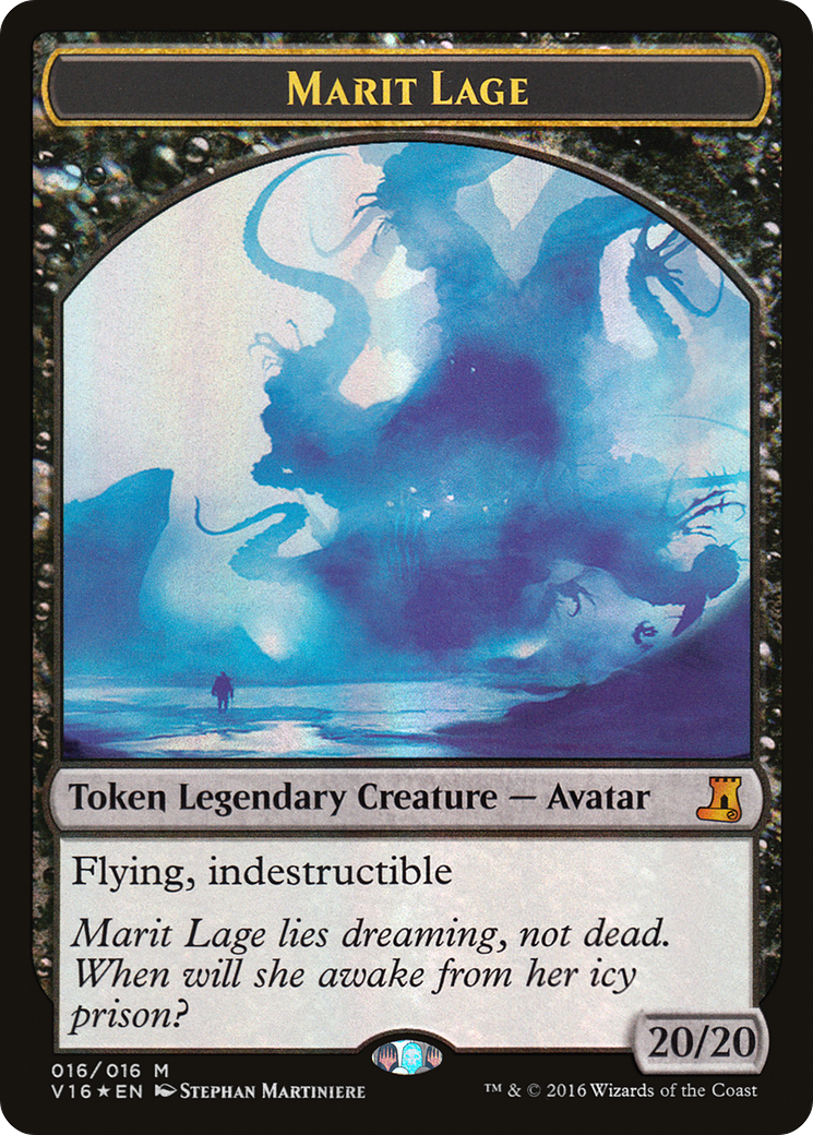 Marit Lage Token (V16-016) [Misc] From the Vault: Lore Foil MTG Single Wizards of the Coast
