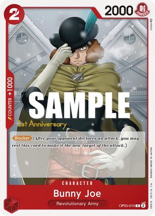 Bunny Joe (OP05-013) [Awakening of the New Era: 1st Anniversary Tournament Cards] One Piece Single Bandai