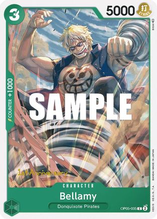 Bellamy (OP05-035) [Awakening of the New Era: 1st Anniversary Tournament Cards] One Piece Single Bandai