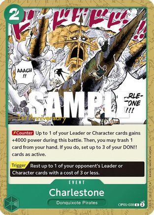 Charlestone (OP05-038) [Awakening of the New Era: 1st Anniversary Tournament Cards] One Piece Single Bandai