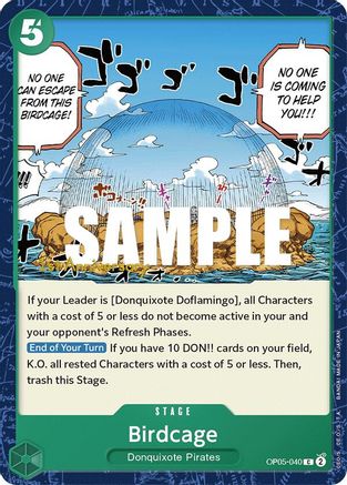 Birdcage (OP05-040) [Awakening of the New Era: 1st Anniversary Tournament Cards] One Piece Single Bandai