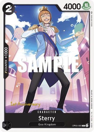 Sterry (OP05-083) [Awakening of the New Era: 1st Anniversary Tournament Cards] One Piece Single Bandai