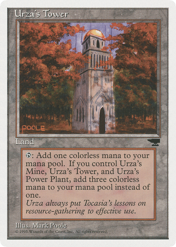 Urza's Tower (CHR-116A) [Chronicles] MTG Single Wizards of the Coast