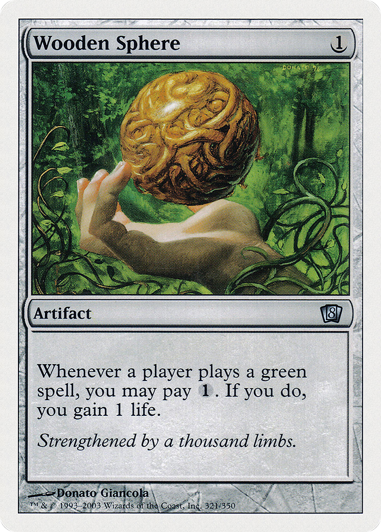 Wooden Sphere (8ED-321) [8th Edition] MTG Single Wizards of the Coast