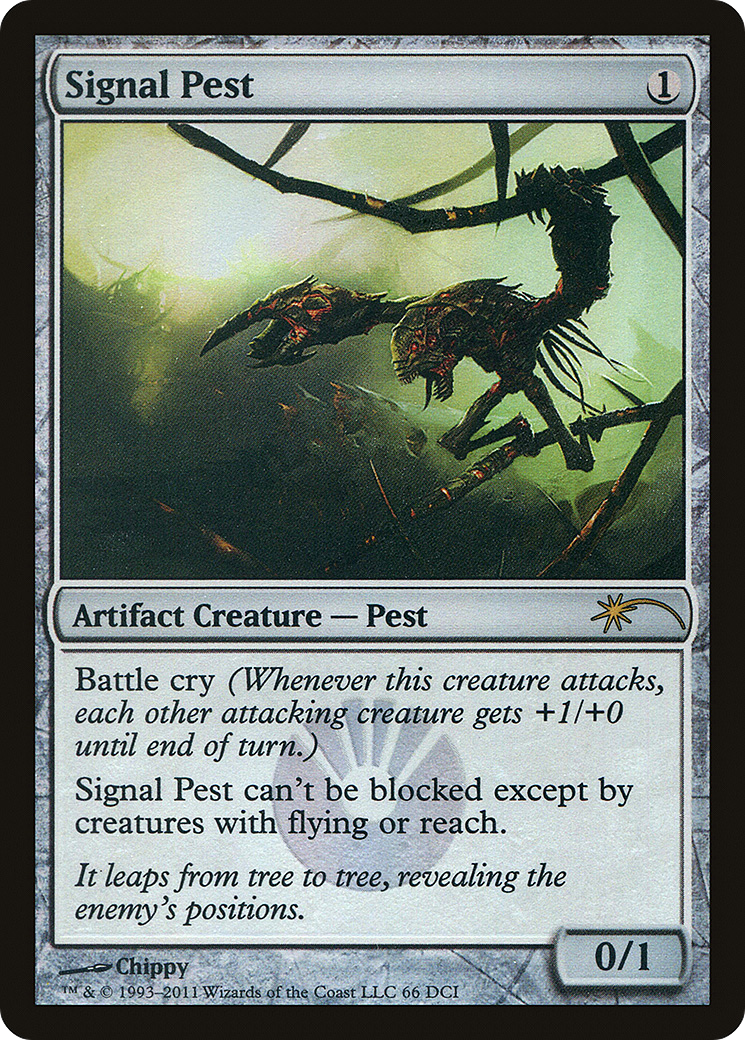 Signal Pest (WPN-066) [Misc] DCI Promos Foil MTG Single Wizards of the Coast