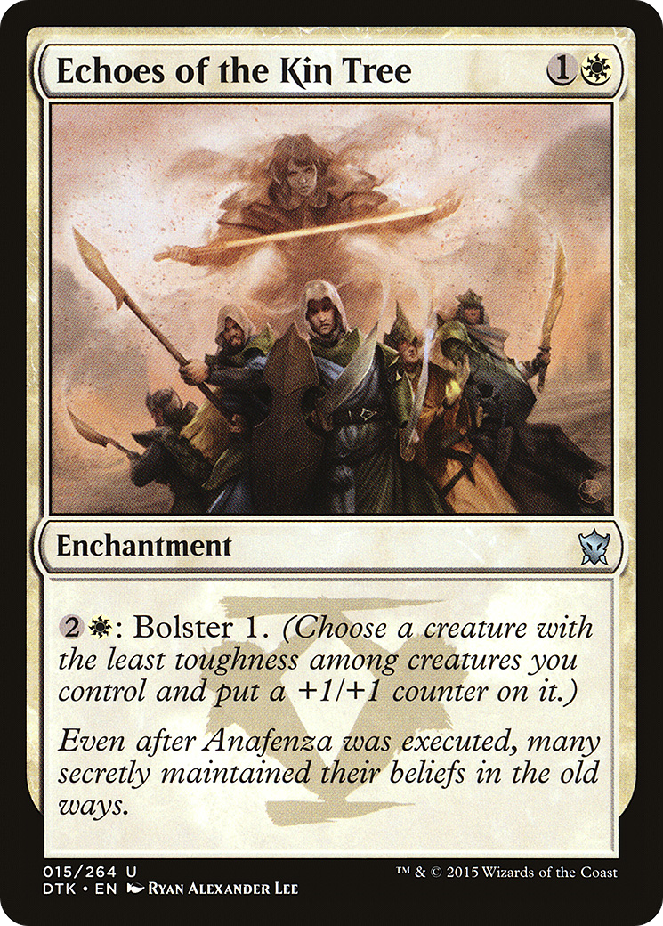 Echoes of the Kin Tree (DTK-015) [Dragons of Tarkir] Foil MTG Single Wizards of the Coast