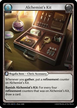 Alchemist's Kit (020) [Alchemical Revolution] Foil Grand Archive Single Weebs of the Shore