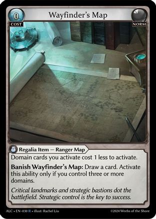 Wayfinder's Map (030) [Alchemical Revolution] Grand Archive Single Weebs of the Shore