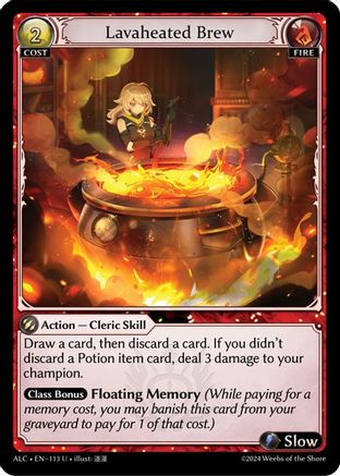 Lavaheated Brew (113) [Alchemical Revolution] Grand Archive Single Weebs of the Shore