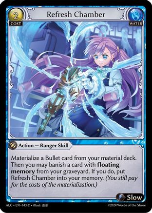 Refresh Chamber (143) [Alchemical Revolution] Foil Grand Archive Single Weebs of the Shore