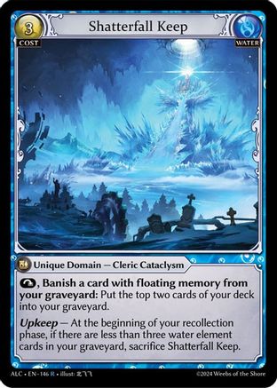 Shatterfall Keep (146) [Alchemical Revolution] Grand Archive Single Weebs of the Shore