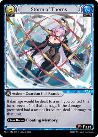Storm of Thorns (147) [Alchemical Revolution] Grand Archive Single Weebs of the Shore