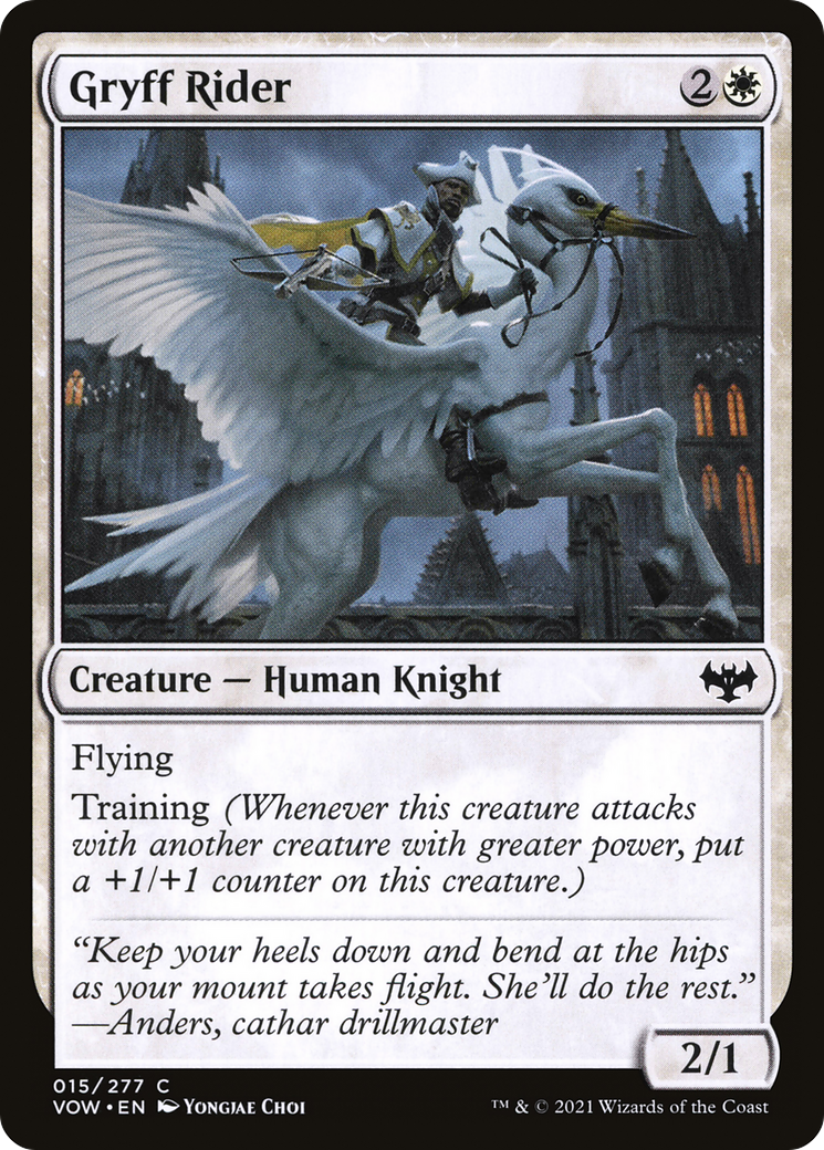 Gryff Rider (VOW-015) [Innistrad: Crimson Vow] MTG Single Wizards of the Coast