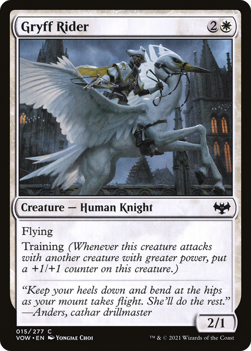 Gryff Rider (VOW-015) [Innistrad: Crimson Vow] MTG Single Wizards of the Coast