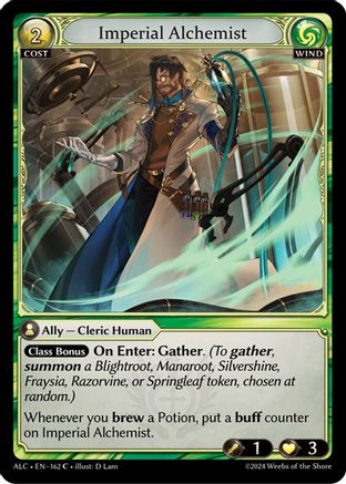 Imperial Alchemist (162) [Alchemical Revolution] Foil Grand Archive Single Weebs of the Shore