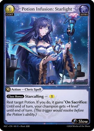 Potion Infusion: Starlight (185) [Alchemical Revolution] Grand Archive Single Weebs of the Shore