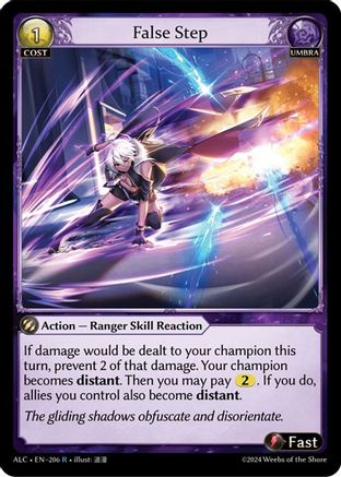 False Step (206) [Alchemical Revolution] Grand Archive Single Weebs of the Shore