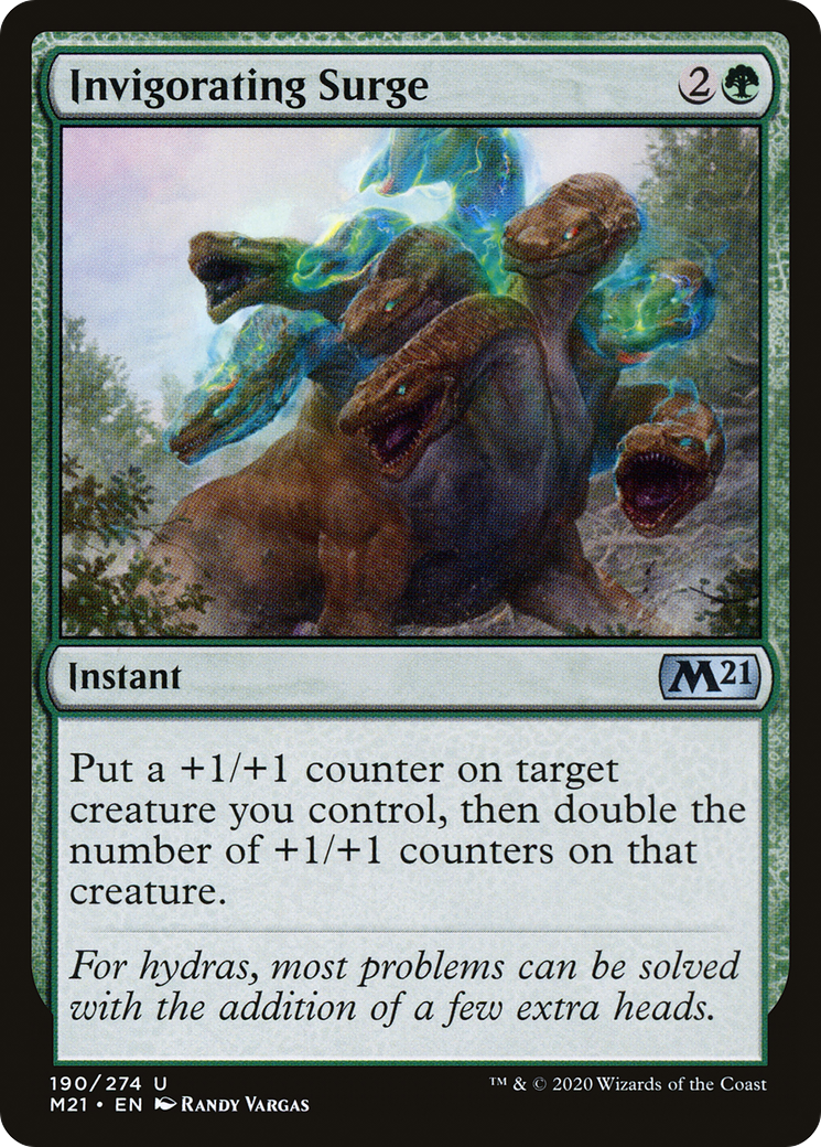 Invigorating Surge (M21-190) [Core Set 2021] MTG Single Wizards of the Coast