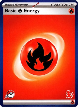 Basic Fire Energy (Blue Border) () [Misc: My First Battle] Pokemon Single Pokémon