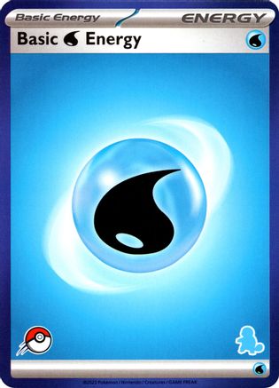 Basic Water Energy (Blue Border) () [Misc: My First Battle] Pokemon Single Pokémon