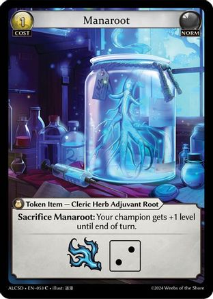 Manaroot (053) [Alchemical Revolution Starter Decks] Grand Archive Single Weebs of the Shore
