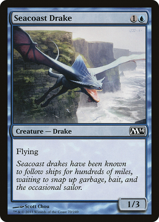 Seacoast Drake (M14-070) [Magic 2014] MTG Single Wizards of the Coast