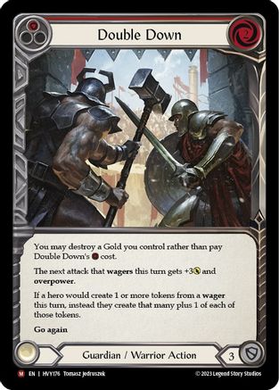 Double Down [HVY176] (Heavy Hitters) Flesh And Blood Single Flesh And Blood   