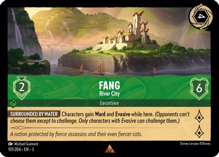 Fang - River City (101/204) [Into the Inklands] Lorcana Single Disney