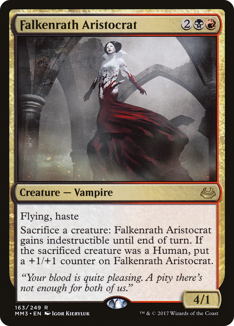 Falkenrath Aristocrat (MM3-163) [Modern Masters 2017] MTG Single Wizards of the Coast