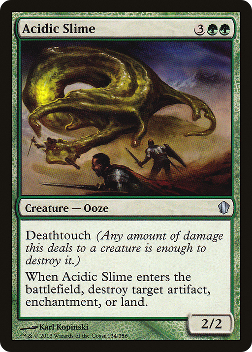 Acidic Slime (C13-134) [Commander 2013] MTG Single Wizards of the Coast