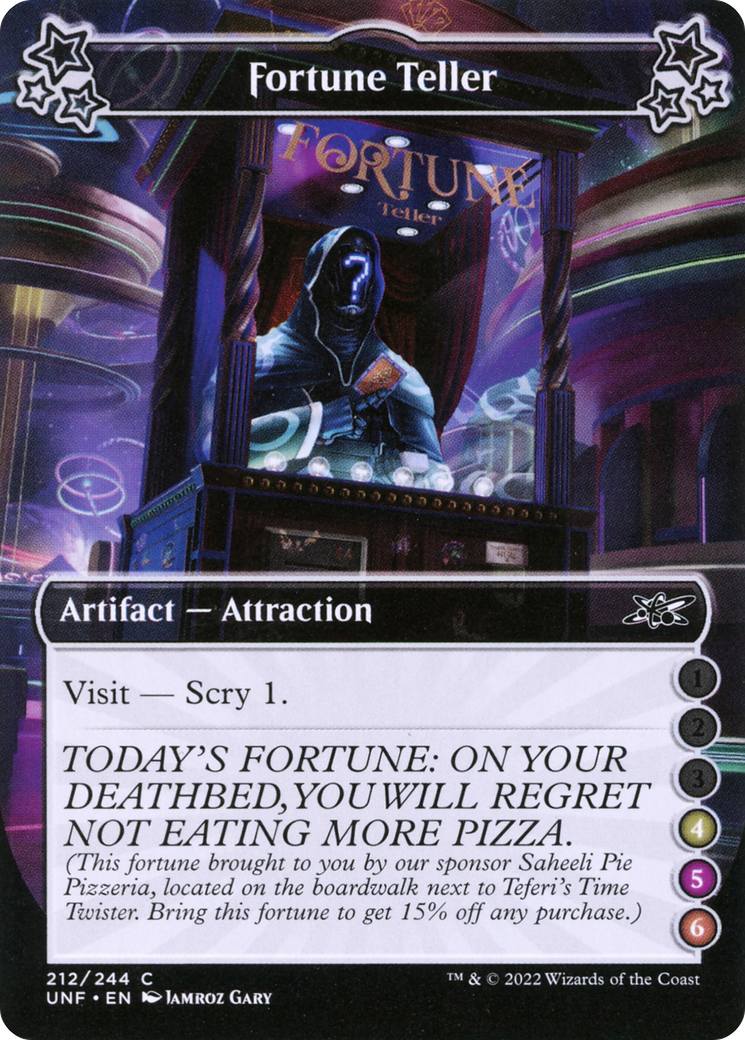 Fortune Teller (UNF-212F) [Unfinity] MTG Single Wizards of the Coast