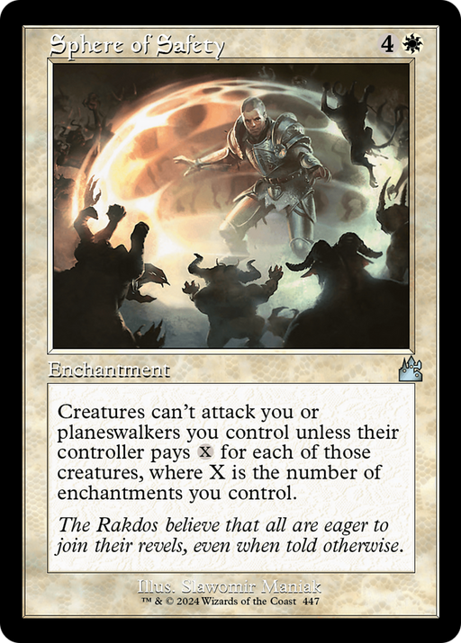 Sphere of Safety (RVR-447) [Ravnica Remastered] MTG Single Wizards of the Coast