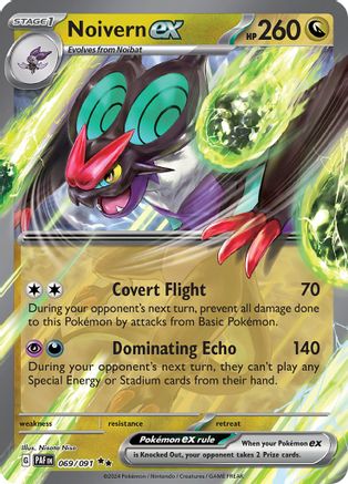 Noivern ex - 069/091 Holofoil [SV: Paldean Fates] Pokemon Single Pokémon