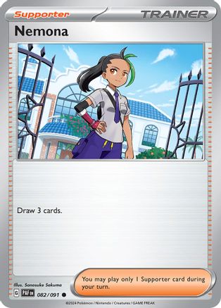 Nemona - 082/091 [SV: Paldean Fates] Pokemon Single Pokémon