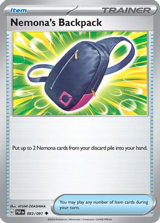 Nemona's Backpack (83) [SV: Paldean Fates] Pokemon Single Pokémon